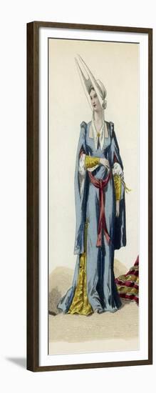 Woman Circa 1490-Eugenie Cazal-Framed Art Print