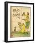 Woman Cleanses Herself With A Ewer Of Water-Walter Crane-Framed Art Print