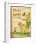 Woman Cleanses Herself With A Ewer Of Water-Walter Crane-Framed Art Print