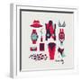 Woman Clothes And Accessories-yemelianova-Framed Art Print