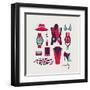 Woman Clothes And Accessories-yemelianova-Framed Art Print