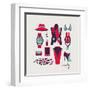 Woman Clothes And Accessories-yemelianova-Framed Art Print