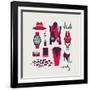 Woman Clothes And Accessories-yemelianova-Framed Art Print