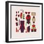 Woman Clothes And Accessories-yemelianova-Framed Art Print