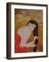 Woman Combing Her Hair, 1999-Patricia O'Brien-Framed Premium Giclee Print