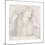 Woman Combing Her Hair, Fanny Cornforth-Dante Gabriel Rossetti-Mounted Premium Giclee Print
