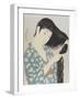 Woman Combing Her Hair, March 1929-Goyo Hashiguchi-Framed Giclee Print