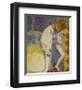 Woman Coming Out of the Bath-Pierre Bonnard-Framed Premium Giclee Print