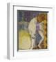 Woman Coming Out of the Bath-Pierre Bonnard-Framed Premium Giclee Print