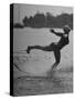 Woman Competing in the National Water Skiing Championship Tournament-Mark Kauffman-Stretched Canvas