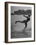 Woman Competing in the National Water Skiing Championship Tournament-Mark Kauffman-Framed Photographic Print