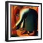 Woman Cutting, circa 1900-Kasimir Malevich-Framed Giclee Print