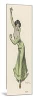 Woman Dancing the Marietta-Ferdinand Von Reznicek-Mounted Art Print