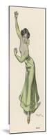 Woman Dancing the Marietta-Ferdinand Von Reznicek-Mounted Premium Giclee Print