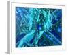 Woman Dancing-Abstract Graffiti-Framed Giclee Print