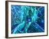 Woman Dancing-Abstract Graffiti-Framed Giclee Print