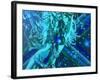 Woman Dancing-Abstract Graffiti-Framed Giclee Print