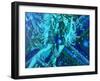 Woman Dancing-Abstract Graffiti-Framed Giclee Print