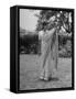 Woman Demonstrating How to Put on an Indian Sari-null-Framed Stretched Canvas