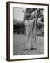 Woman Demonstrating How to Put on an Indian Sari-null-Framed Photographic Print