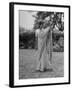 Woman Demonstrating How to Put on an Indian Sari-null-Framed Photographic Print