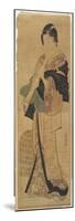 Woman Disguised as a Mendicant Priest-Utagawa Toyokuni-Mounted Giclee Print