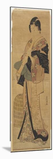 Woman Disguised as a Mendicant Priest-Utagawa Toyokuni-Mounted Giclee Print