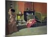 Woman Doing Her Hair-Felix Vallotton-Mounted Giclee Print