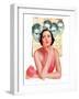 "Woman Dreaming of Beaus,"June 3, 1933-George W. Gage-Framed Giclee Print