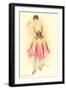 Woman Dressed as Convolvus-null-Framed Art Print