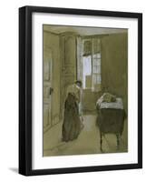 Woman Dressing, C.1907-Gwen John-Framed Giclee Print