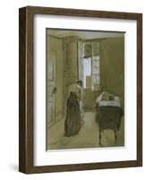 Woman Dressing, C.1907-Gwen John-Framed Giclee Print