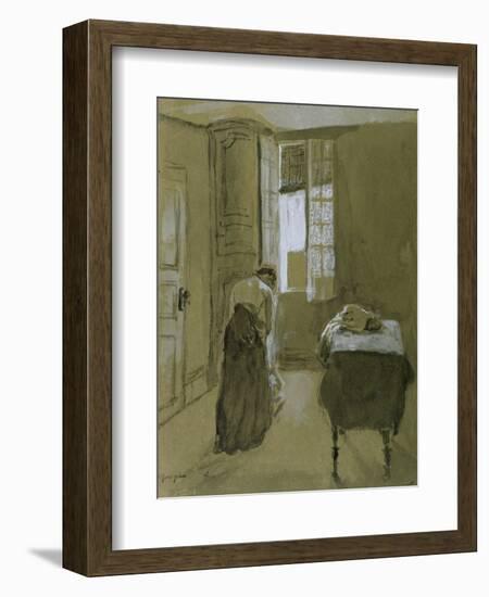 Woman Dressing, C.1907-Gwen John-Framed Giclee Print