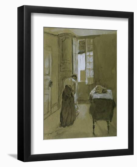 Woman Dressing, C.1907-Gwen John-Framed Giclee Print