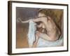 Woman Drying Her Arm, Circa 1884-Edgar Degas-Framed Giclee Print