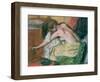 Woman Drying Herself, 1888-89-Edgar Degas-Framed Giclee Print