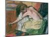 Woman Drying Herself, 1888-89-Edgar Degas-Mounted Giclee Print