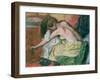 Woman Drying Herself, 1888-89-Edgar Degas-Framed Giclee Print