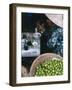 Woman Eating Pho at Food Stall, Cholon Market, Ho Chi Minh City, Indochina-Tim Hall-Framed Photographic Print