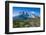 Woman Enjoying the Incredible Mountains of the Torres Del Paine National Park-Michael Runkel-Framed Premium Photographic Print