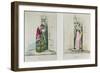 Woman Entering and Leaving an Abortion Clinic, Engraved by Godefroy Engelmann-Wattier-Framed Giclee Print