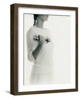 Woman Exercising-Cristina-Framed Photographic Print