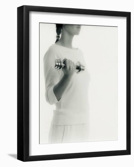 Woman Exercising-Cristina-Framed Photographic Print