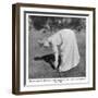 Woman Exercising-null-Framed Photographic Print