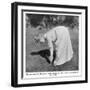 Woman Exercising-null-Framed Photographic Print