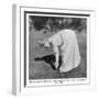 Woman Exercising-null-Framed Photographic Print