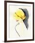 Woman Face. Hand Painted Fashion Illustration-Anna Ismagilova-Framed Art Print