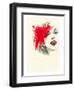 Woman Face PaintedIllustration-null-Framed Art Print