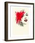 Woman Face PaintedIllustration-null-Framed Art Print