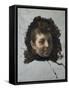 Woman Face (Volto Di Donna)-Demetrio Cosola-Framed Stretched Canvas